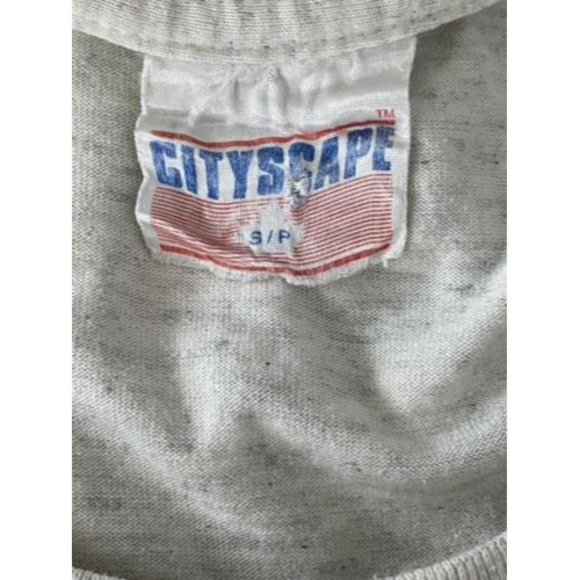 Vintage Canada Womens Shirt Size Small Ivory Toronto Single Stitch City Scape - Picture 4 of 10